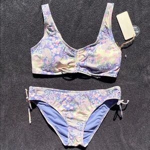 Floral Paisley Bikini Set